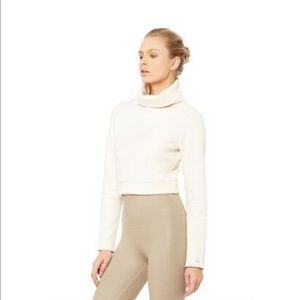 Alo Yoga Soleil cropped turtleneck